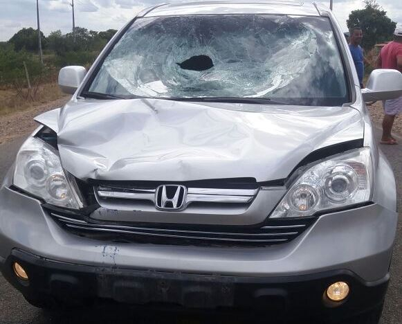 Carro com placa de Coité atropela e mata pedestre na BA 233