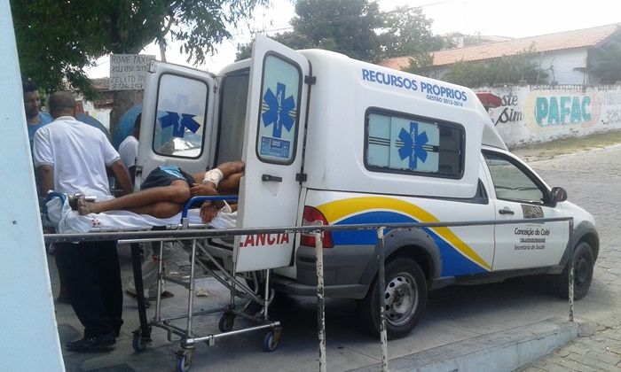 Coité – Jovem leva quatro tiros em tentativa de homicídio