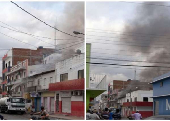 Santaluz: curto-circuito em carregador de celular provoca incêndio em residencia