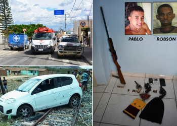 Identificados os três mortos em confronto com a Policia na cidade de Jaguarari