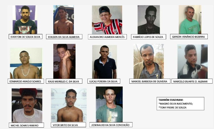 Quinze presos fogem de Delegacia em Irecê