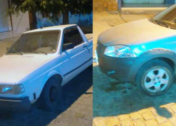 Polícia Militar de Pé de Serra troca tiros com bandidos e apreende veículos