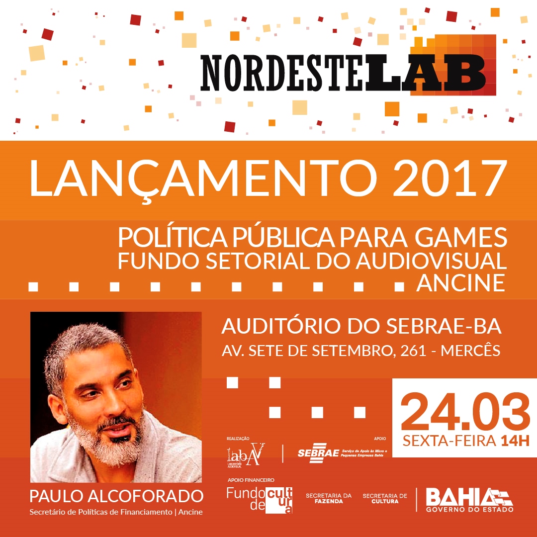 Laboratório Audiovisual lança NordesteLab 2017