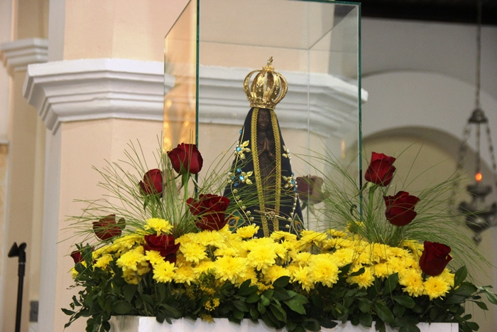 Católicos coiteenses se despedem nesta segunda-feira da imagem peregrina de Nossa Senhora Aparecida