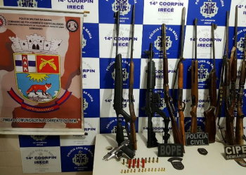 Operação policial resulta na prisão de dez suspeitos de explodir banco em Irecê