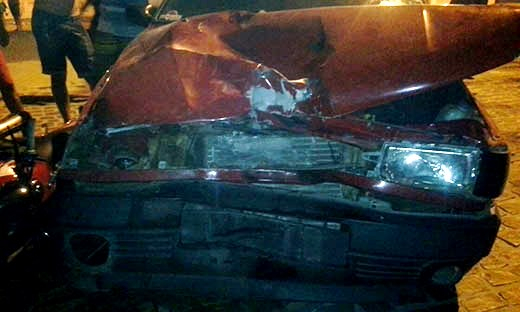 Santaluz – Três adolescentes feridos em dois acidentes na noite deste domingo