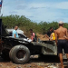 Quadrilha Intercepta e explode carro forte na BR 235