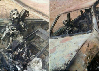 Corpo encontrado carbonizado dentro de veículo no município de Caldeirão Grande