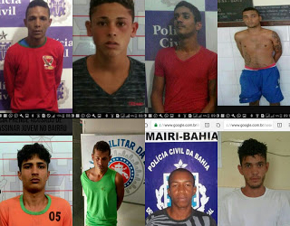 Oito detentos fugiram da delegacia de Jacobina