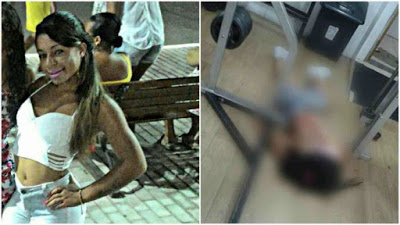 Bandidos matam aluna com 12 tiros durante treinamento em academia