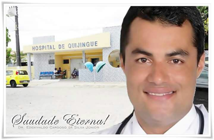 Projeto de lei dá nome de Doutor Edenivaldo Cardoso da Silva Júnior ao Hospital Municipal  de Quijingue