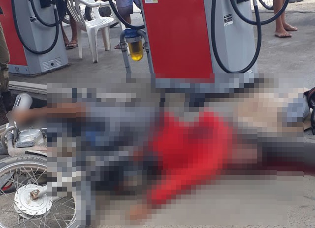 Mototaxista é assassinado quando abastecia veículo na cidade de Pé de Serra