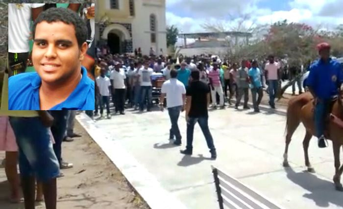 Ao som do aboio, corpo de Gustavo é sepultado em Tanquinho