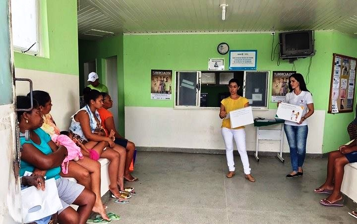 Secretaria de Saúde de Tanquinho realiza atividades de combate a tuberculose