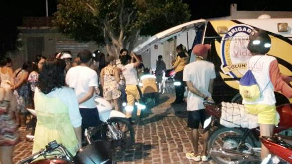 Coité – Motociclista morre após colidir moto em árvore na Rua Afonso Pena (Atualizada, veja o vídeo)