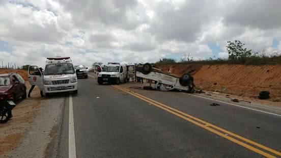 Motorista fica ferido na BA 120 saída Coité/Riachão do Jacuípe