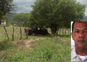 Policial Militar morre em acidente na BA 131, na cidade de Caém