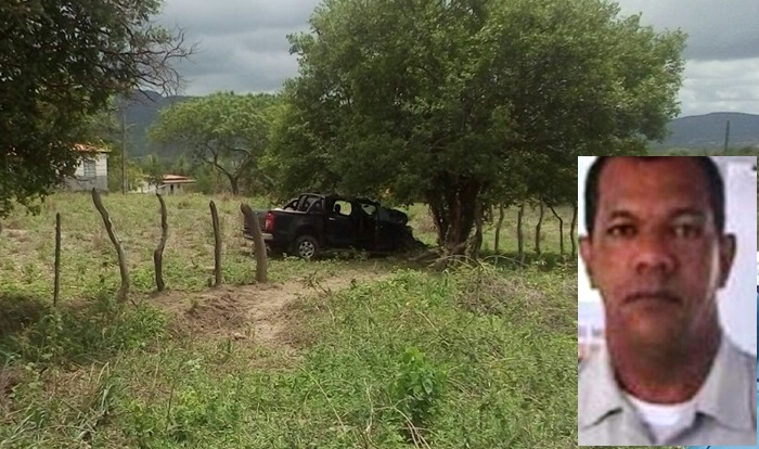 Policial Militar morre em acidente na BA 131, na cidade de Caém
