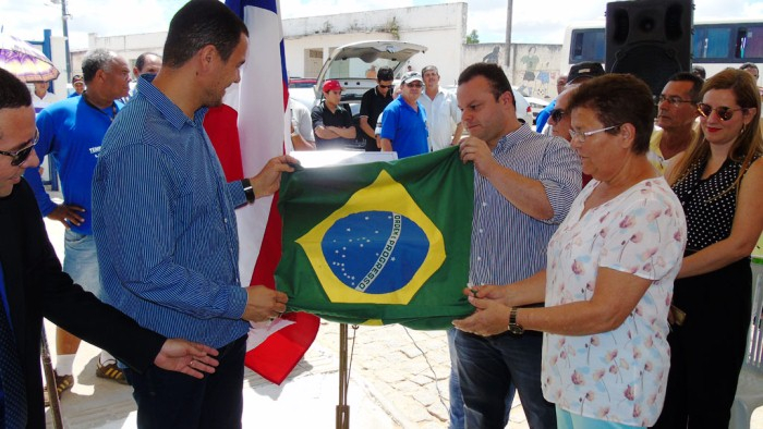 Fátima Nunes participa da inauguração do INSS em Cícero Dantas