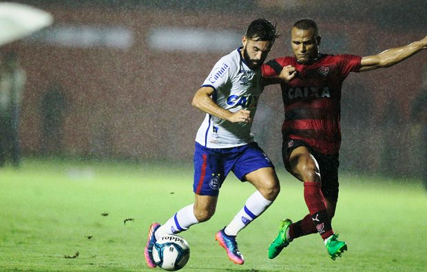 Copa do Nordeste – Com torcida única e um jogador a mais, Vitória vence o Bahia de virada no Barradão