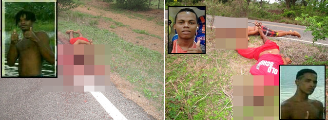 Homens encapuzados invadem residência em Ichu sequestram três jovens. Vítimas são encontradas mortas na BA 411