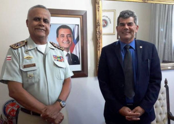 Deputado Gika Lopes se reúne com comandante Geral da PM