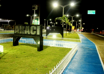 Araci – Prefeito Silva Neto inaugura primeira etapa da revitalização do perímetro urbano da BR 116/Norte