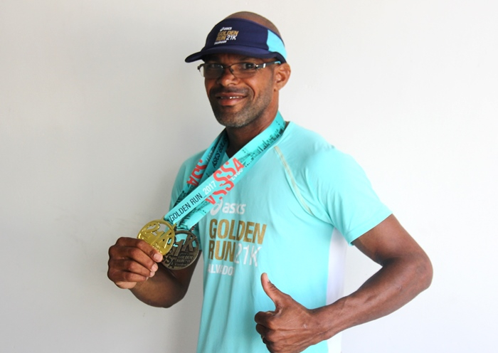 Após conquistar duas medalhas na Corrida ASICS Gold Run, coiteense Bilia já pensa na próxima prova em Brasília – DF