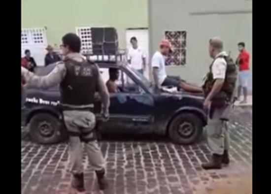 PM descobre farsa de homens pedindo ajuda para paciente com câncer e manda os mesmos esclarecerem a verdade para população