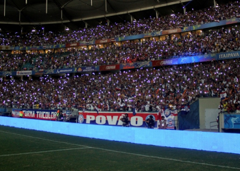 Com muita raça em campo e apoio da torcida, Bahia conquista o Tri do Nordeste (Veja o vídeo do show da torcida)
