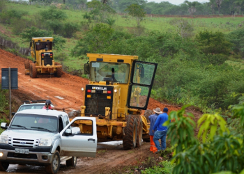 Começou a obra de recuperação da BA- 381 em Quijingue