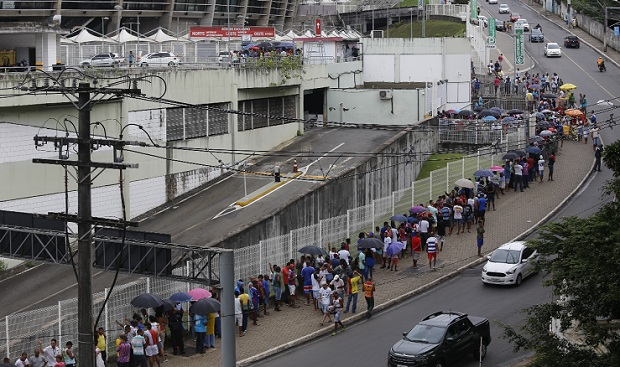 Mais de 31 mil ingressos já vendidos para Bahia x Sport