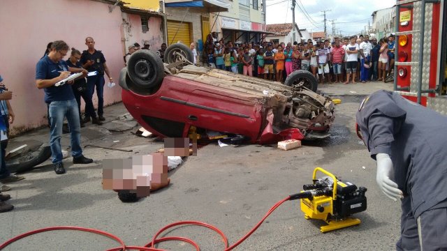Perseguição termina com dois mortos e dois feridos em Feira de Santana