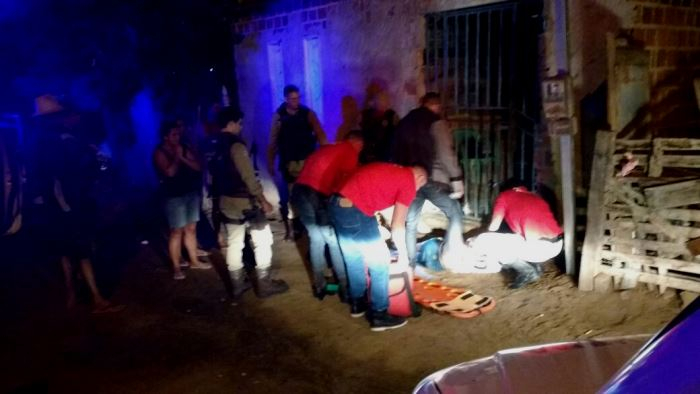 Coité – Anjos da Vida socorre jovem vítima de vários tiros