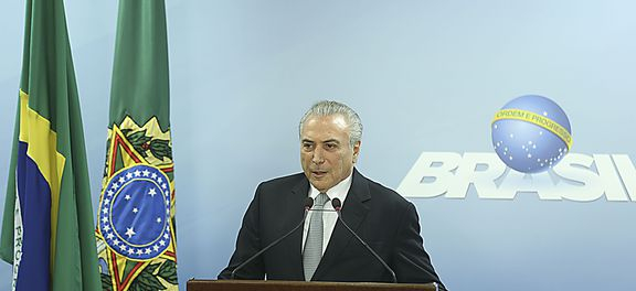“Não renunciarei”, diz Michel Temer em pronunciamento