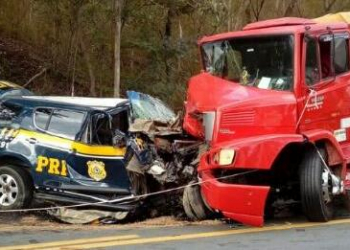 Policial Rodoviário Federal morre acidente na BR 135