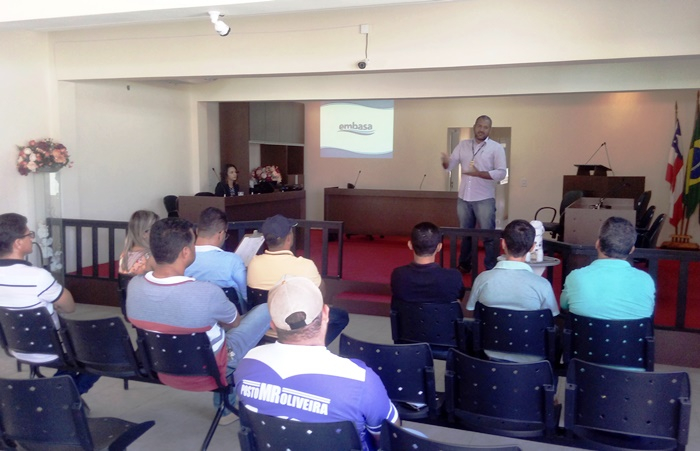 Embasa se reúne com poder público para alertar sobre situação da Barragem de Pedras Altas e racionamento de água
