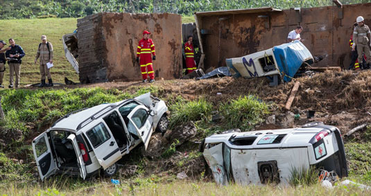 Homem natural de Queimadas está entre os mortos em acidente no Espírito Santo