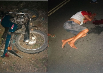 Homem sofre grave acidente de moto na BA 409, trecho Coité – Bandiaçu