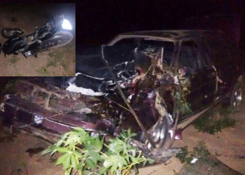 Motociclista tem morte instantânea ao colidir com carro na BR 324