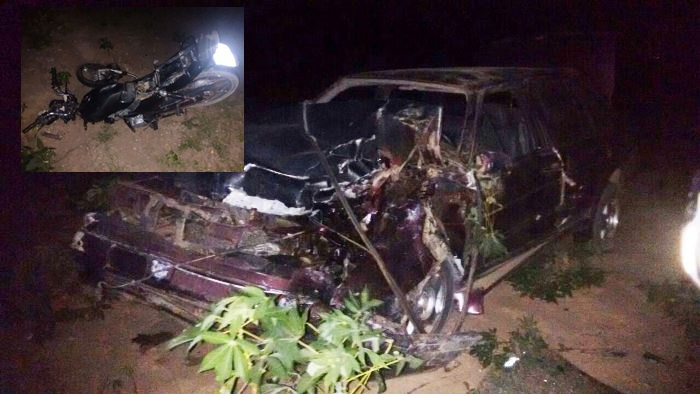 Motociclista tem morte instantânea ao colidir com carro na BR 324