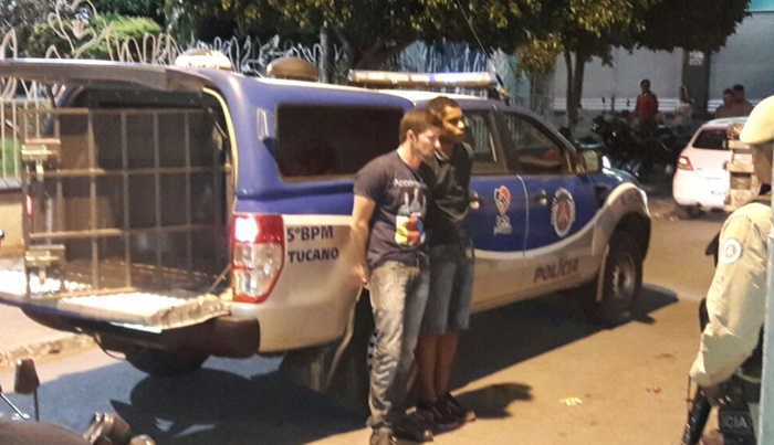 PM de Tucano prende dois em flagrante quando tentavam assalta loja