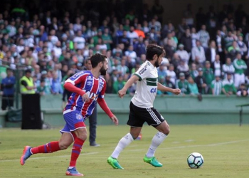 Bahia empata com o Coritiba e conquista primeiro ponto fora de casa na Série A