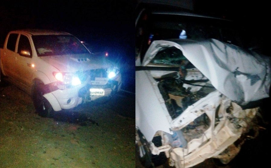 Colisão frontal entre dois veículos deixa uma pessoa morta e duas feridas na BR-116/Norte