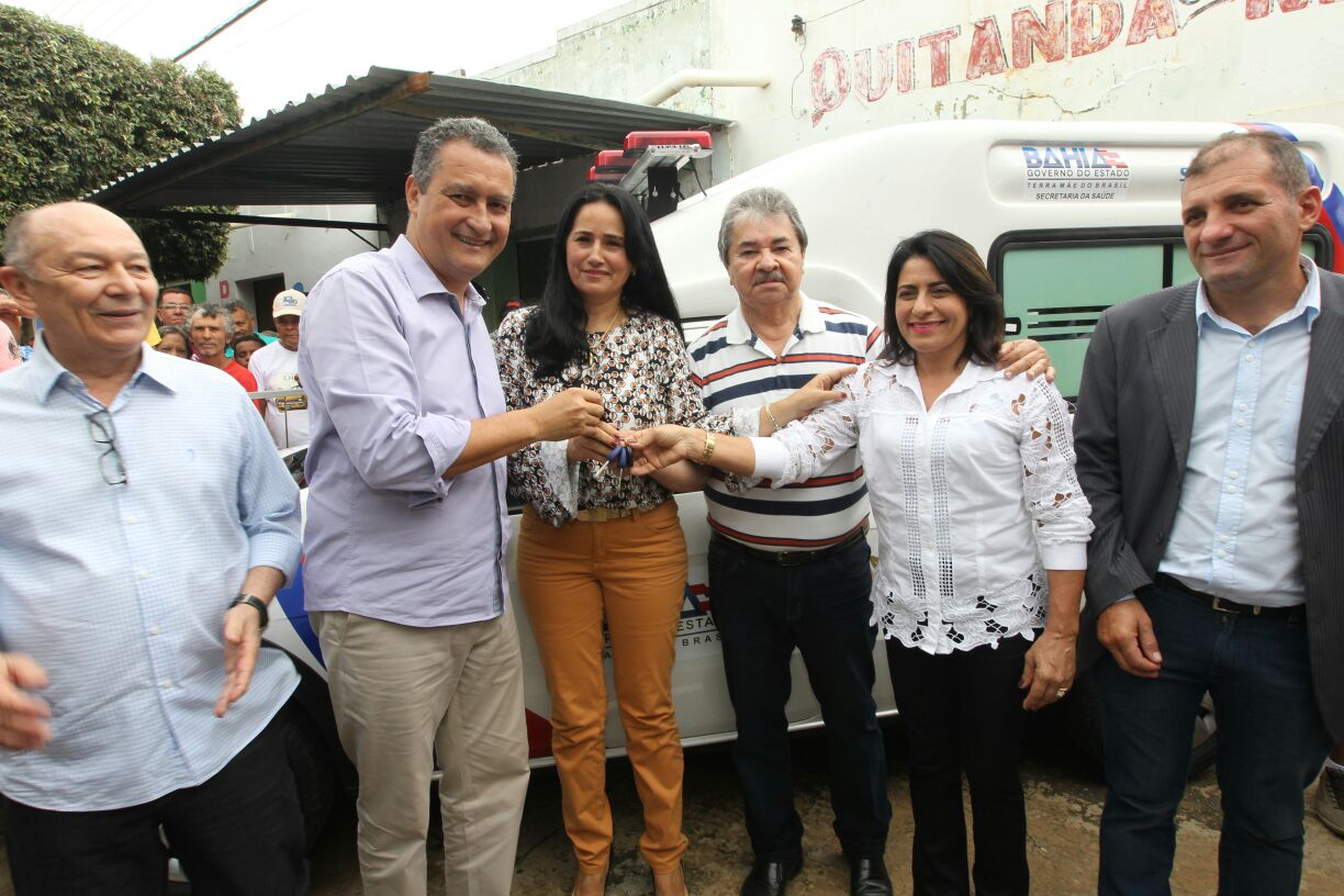 Deputado José Nunes acompanha Rui Costa a Euclides da Cunha, Quijingue e Banzaê, em assinatura de ordem de serviço e inaugurações
