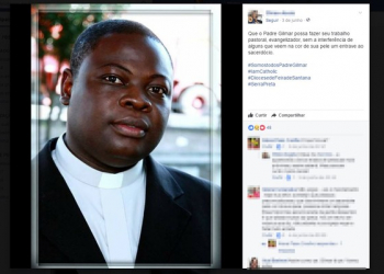 Campanha apoia padre vítima de ofensas em áudio compartilhado no WhatsApp