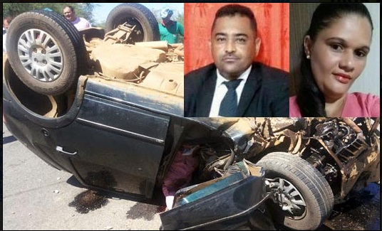 Pastor e esposa morrem em desastre a caminho de culto, na rodovia BA-210