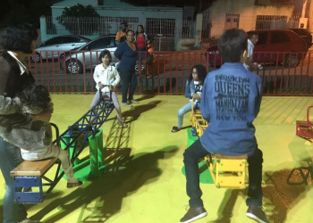 Secti entrega Praça da Ciência no município de Queimadas