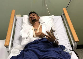 Kieza passa por cirurgia após se lesionar no Ba-Vi