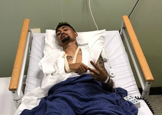 Kieza passa por cirurgia após se lesionar no Ba-Vi